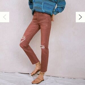 Anthropologie Pilcro The Vintage Straight Jeans 29 NWT